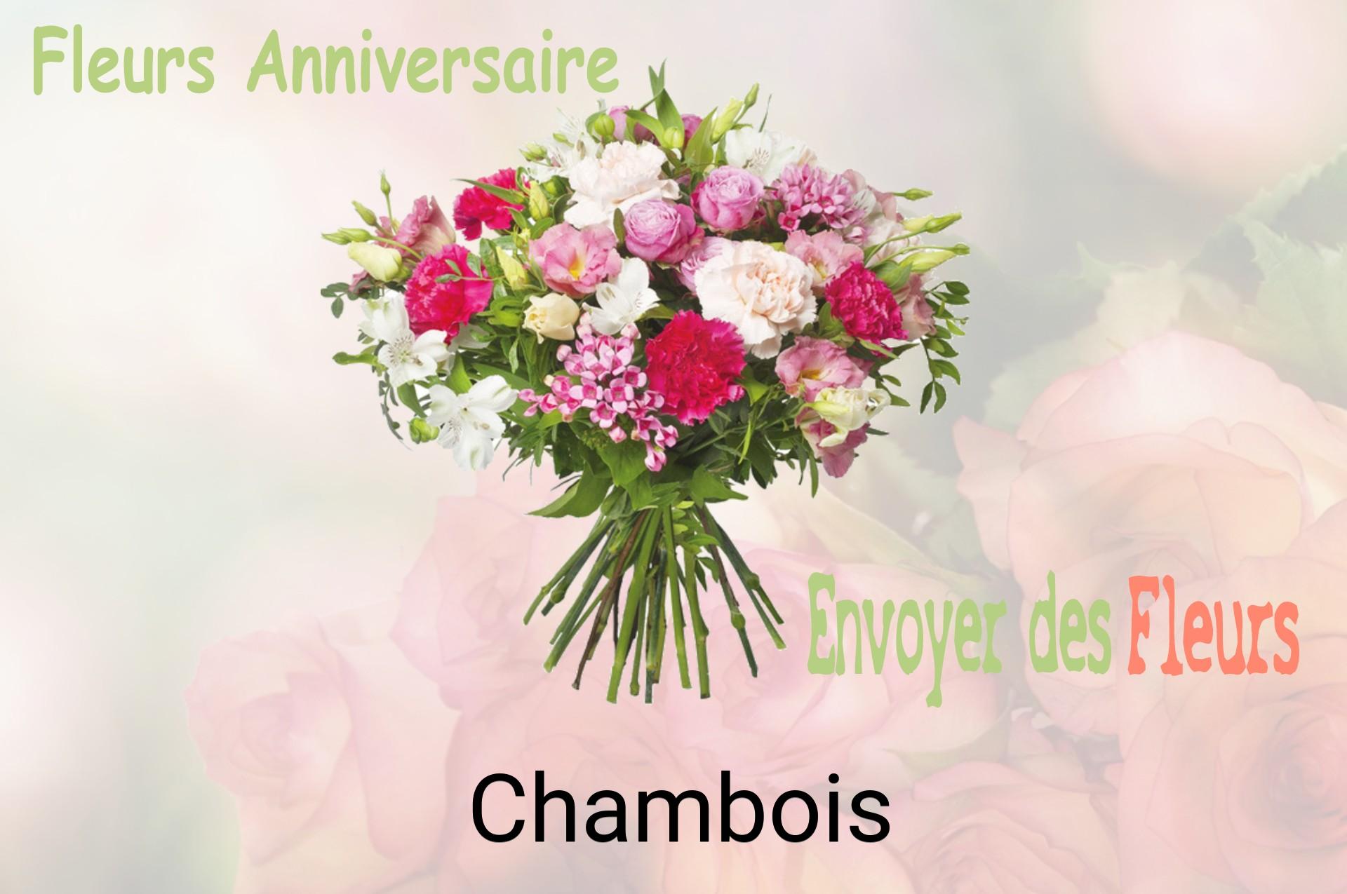 Bouquet de fleurs d’anniversaire livré à Chambois