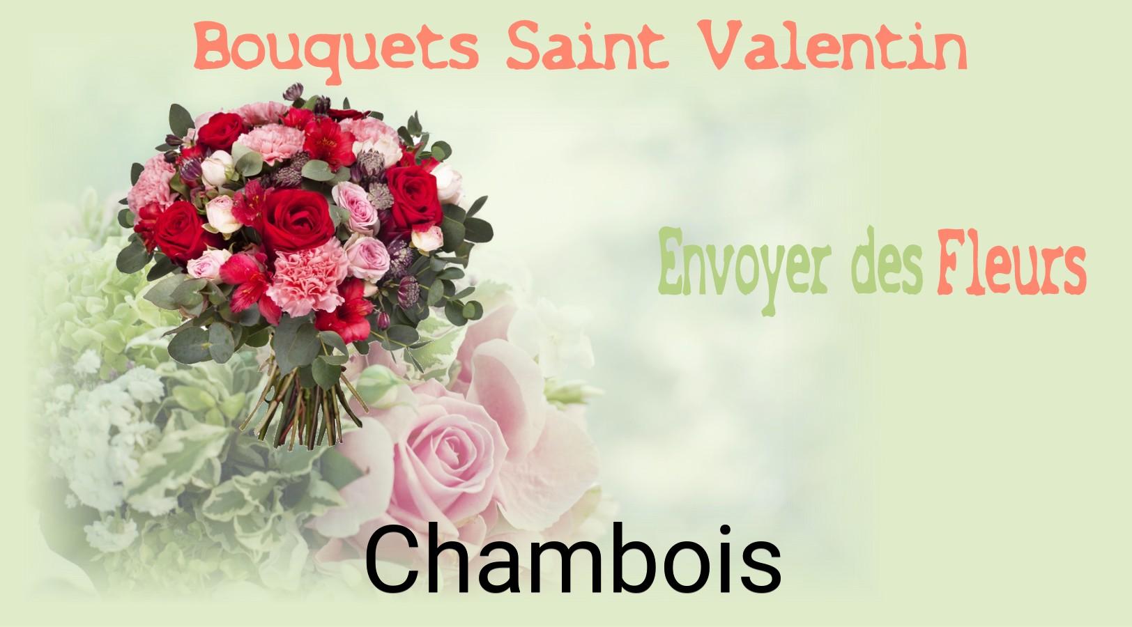 Roses de Saint-Valentin livrées à Chambois